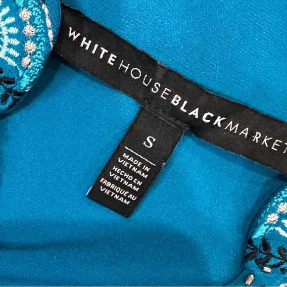 White house black market embellished sleeveless tunic dress ❤️ - Picture 4 of 6